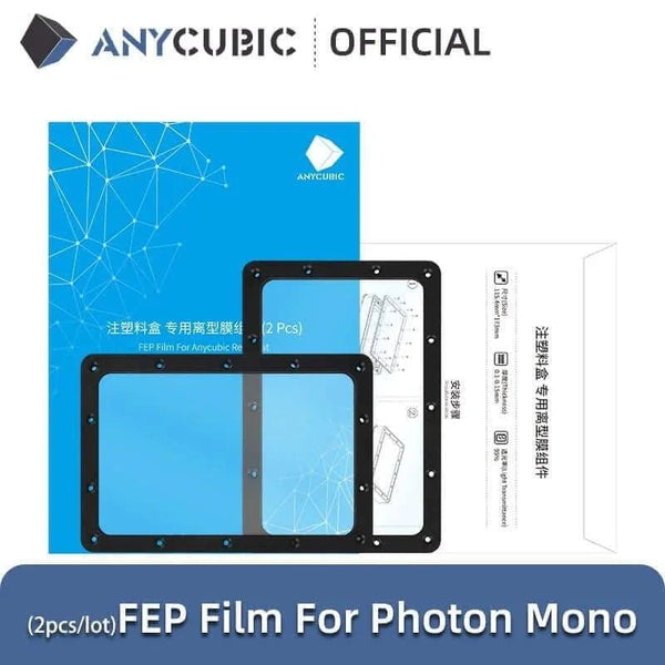 FEP фолио със закрепваща рамка за Anycubic Photon Mono